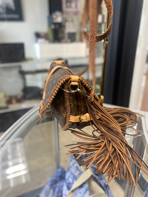 Louis Vuitton upcycled western bag