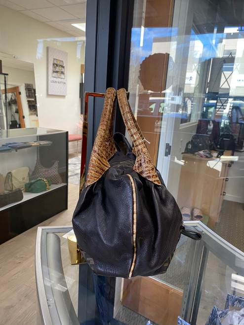 Fendi tobacco Zucca bag