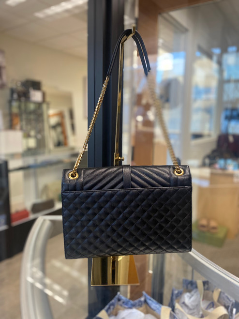 YSL envelope large bag