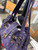 Jimmy Choo purple handbag
