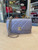 LILAC CHANEL LAMBSKIN CROSSBODY GOLD HARDWARE