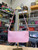 PINK CHANEL CAVIAR SHOULDER BAG
