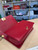 CHANEL MEDIUM BOY BAG RED LAMBSKIN GOLD HARDWARE