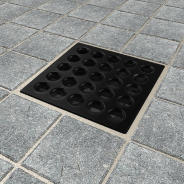 E4411: 4" Grate - Matte Black