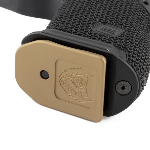 BLACK SCOUT MAGAZINE BASEPAD FOR GLOCK (FDE) BLACK SCOUT MAGAZINE BASEPAD FOR GLOCK (FDE)