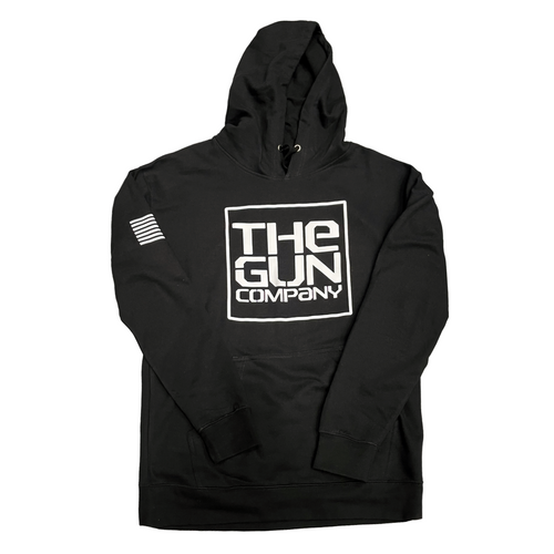 The Gun Co. Black/White Logo Hoodie