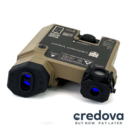 DesignateIR-V™ Three Beam Laser Green Visible / Infrared Laser / VCSEL IR Illuminator DesignateIR-V™ Three Beam Laser Green Visible / Infrared Laser / VCSEL IR Illuminator