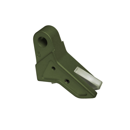 ATOM Trigger, OD Green w/ Smooth Face (Variable Safety Color)