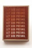Let God Prevail (Wooden Plaque 8") While Supplies Last*