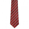 Maroon & Black Stripe Youth Tie