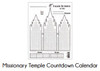 Missionary Temple Countdown Calendar