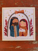 Watercolor Nativity Dimond Art in Frame