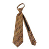 Missionaries on Bikes Gold and Gray Zipper Tie fits boys 4-10 years