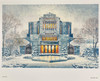 Cardston Temple in Winter (8x10 Print Only)