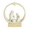 Holy Family in Creche (1 Piece)