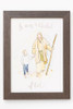 Child Baptism Framed 5x7 Boy