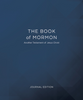 The Book of Mormon Journal Edition Navy Blue - Large Print  (Paperback)*