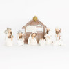 Minimalist Cream Nativity Set (10 Pieces)*
