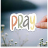 Pray (Vinyl Sticker)