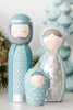 Peg Doll Ice Blue Nativity (7 Piece) While supplies last*