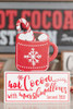 Hot Cocoa Mug (Christmas Decor) While supplies last*