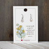 If You Have Faith... Mustard Seed (Dangle Earrings)