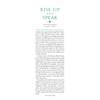 Rise Up and Speak (Hardcover)