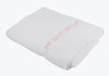 Towel, Baptism White-Pink  *