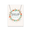 Peace Script Necklace