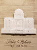 Latter-Day Temple Wall Decor - Pallet Surface (12x16 Whitewash)*