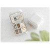 Travel Jewelry Case with Quote: Share Your Light (Natural)