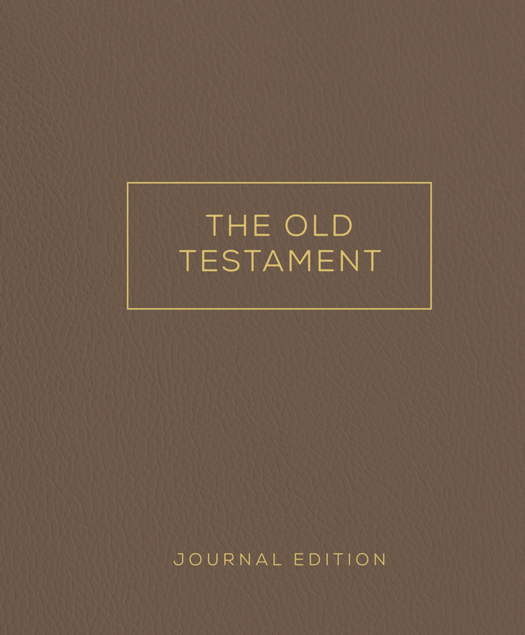 The Old Testament Journal Edition Chocolate Brown (Hardcover)*