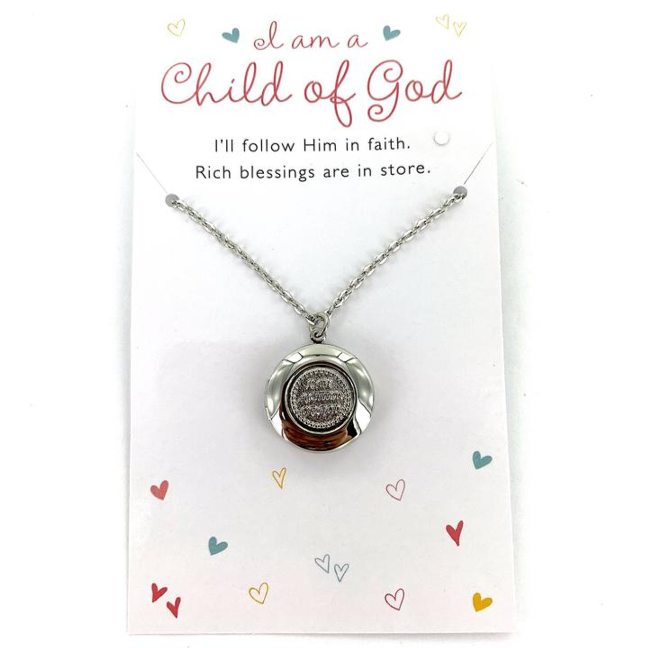     Child of God Locket (Silver)