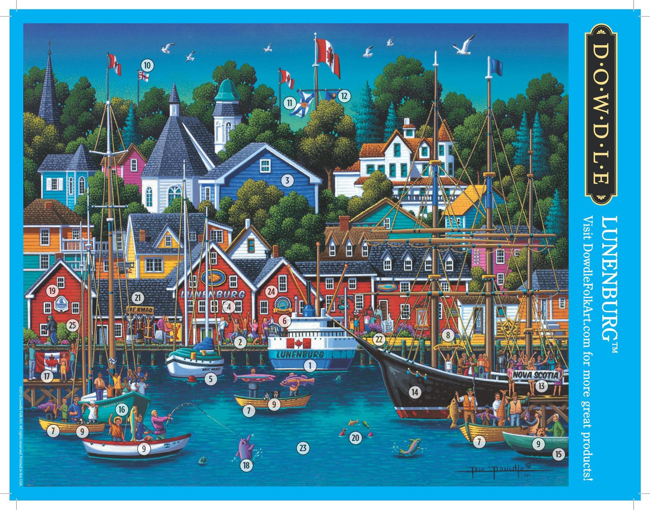 Lunenburg Puzzle (1000 Pieces)