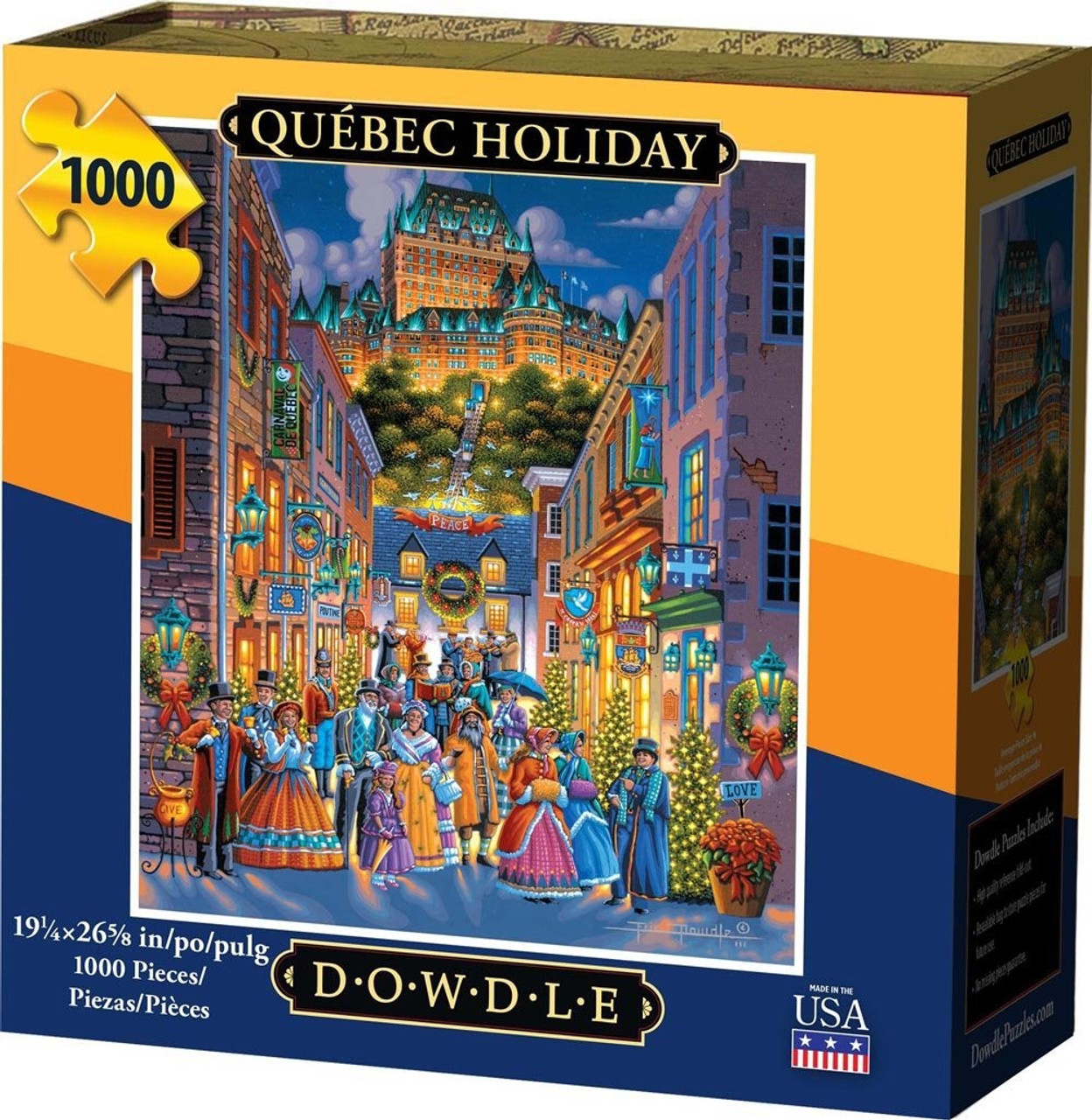 Quebec  Holiday Puzzle (1000 Pieces)