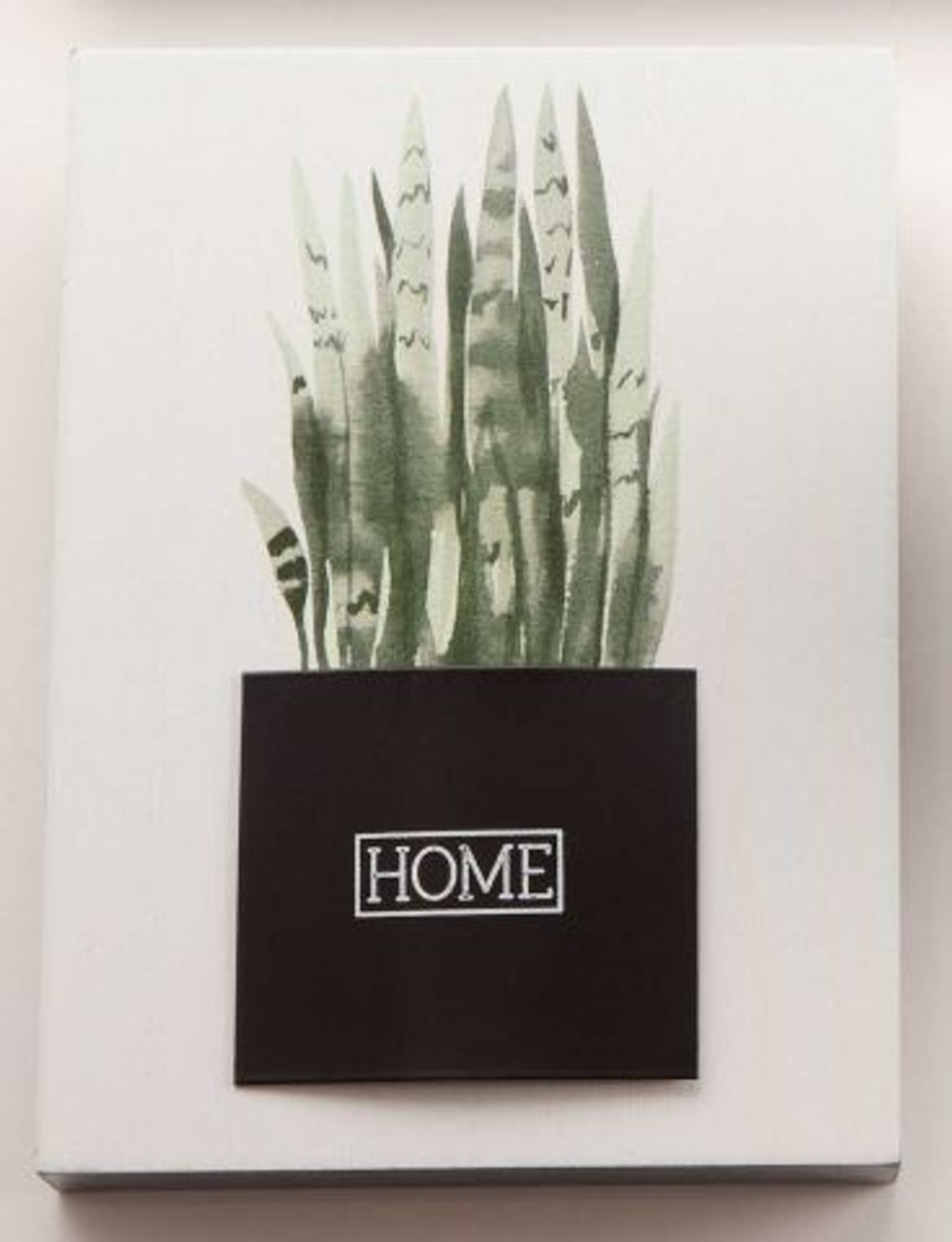 Home Plant (Wall Decor White 8") While Supplies Last*