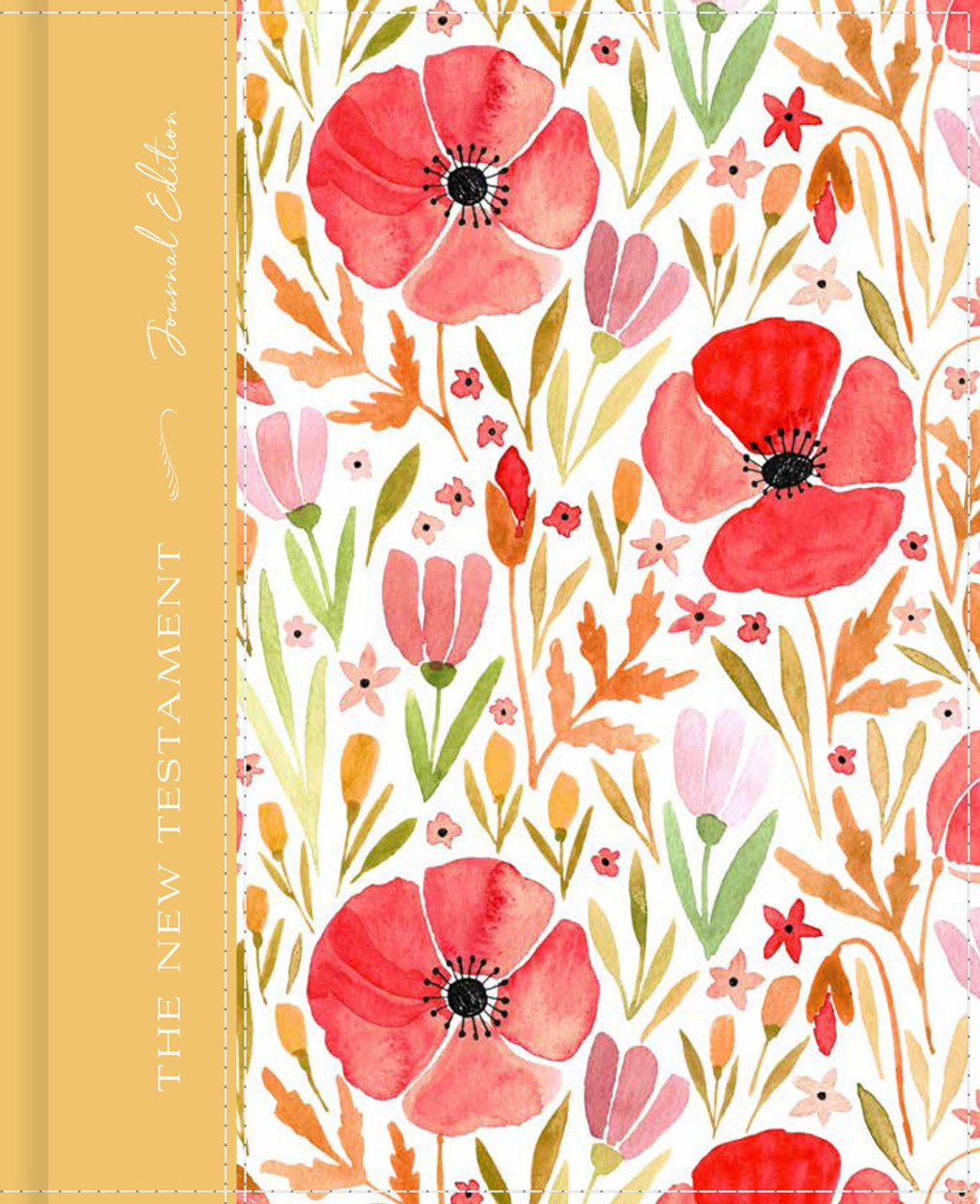 The New Testament Journal Edition Floral (Hardcover)*