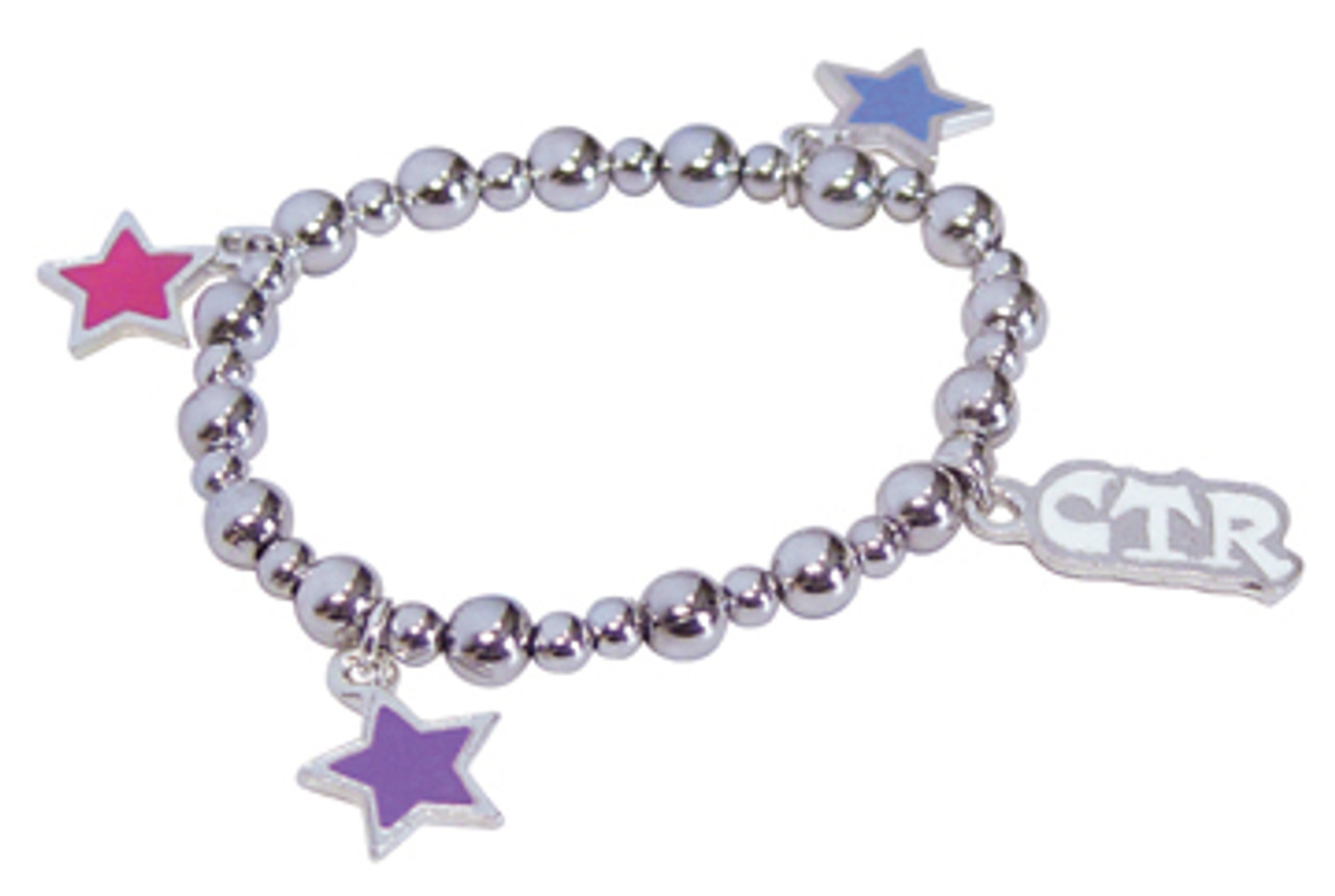 CTR Star Stretch Bead Bracelet