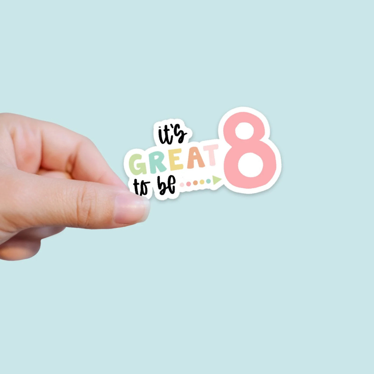 Primary Sticker Bundle, Great To Be 8, Baptism, CTR (Pink)* - Cardston ...
