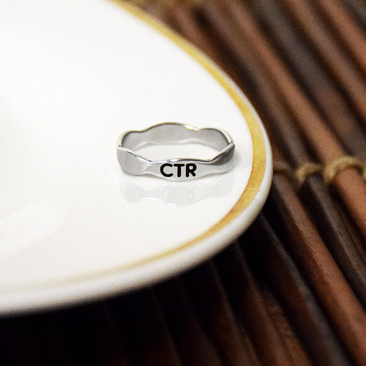 Scallop CTR Ring (Stainless Steel) *