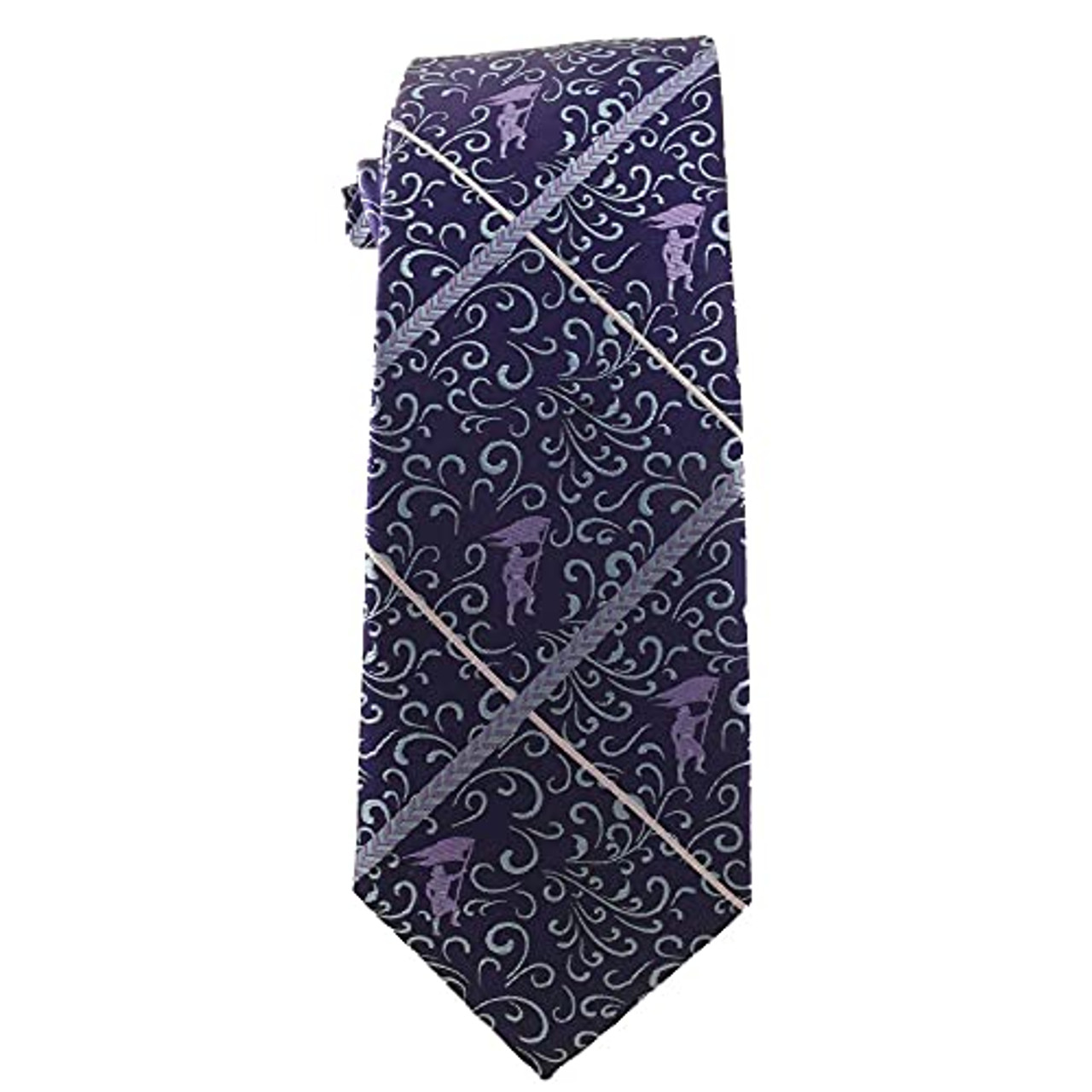 New Captain Moroni Paisley Purple Men’s Tie