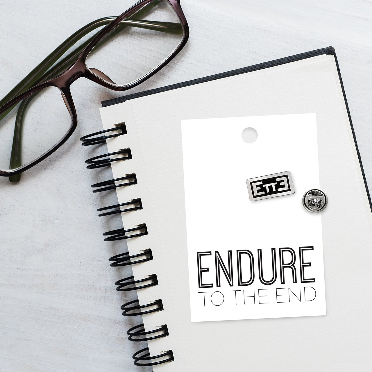 Endure to the End (Tie Pin) While supplies last*