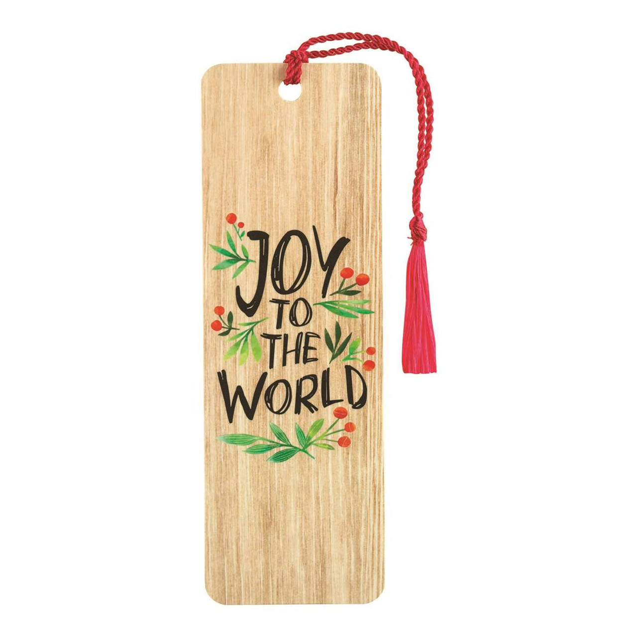 Joy to the World (Bookmark with Tassel)