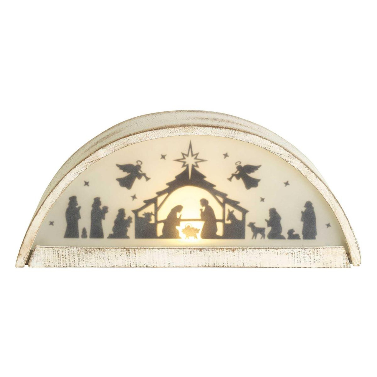 Lighted Nativity Scene 15" (1 Piece)