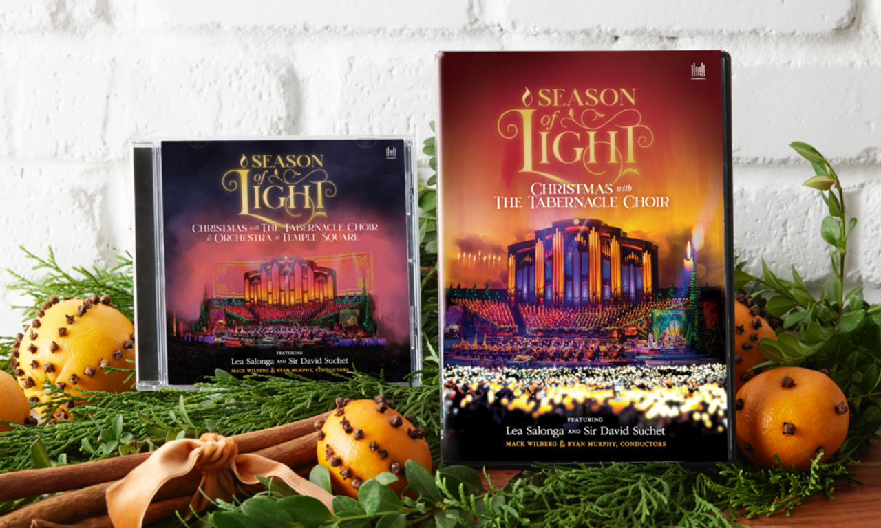 Season of Light: Christmas with the Tabernacle Choir and Orchestra at Temple Square (Movie DVD or Music CD) Choose format in options*