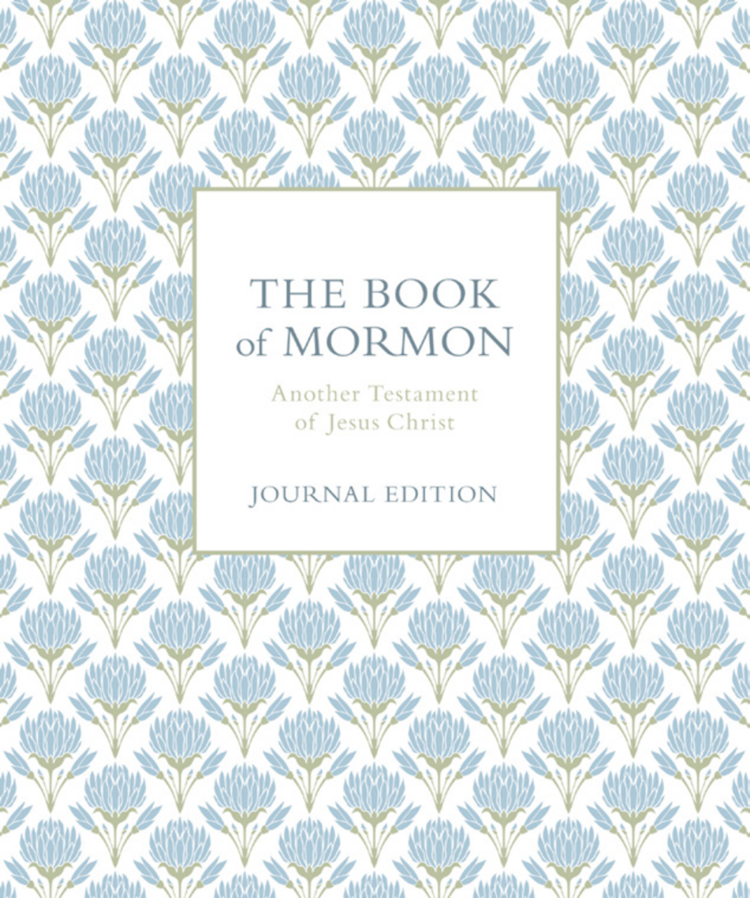 The Book of Mormon Journal Edition Floral (Hardcover Spiral-bound)*