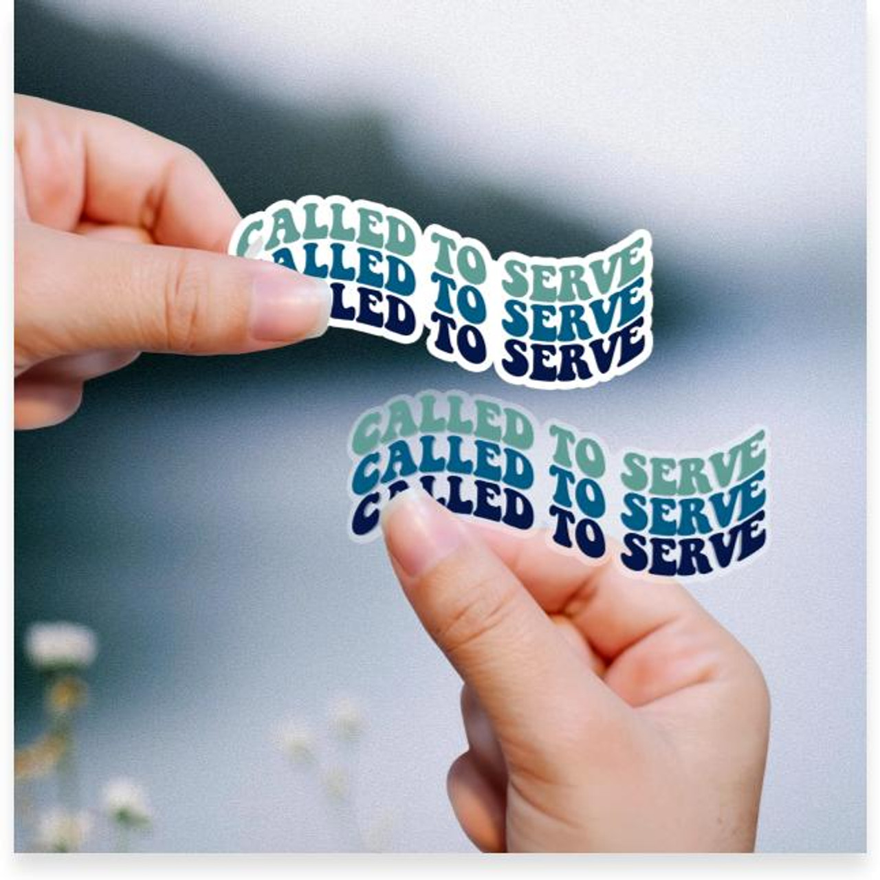 Called to Serve (Vinyl Sticker)