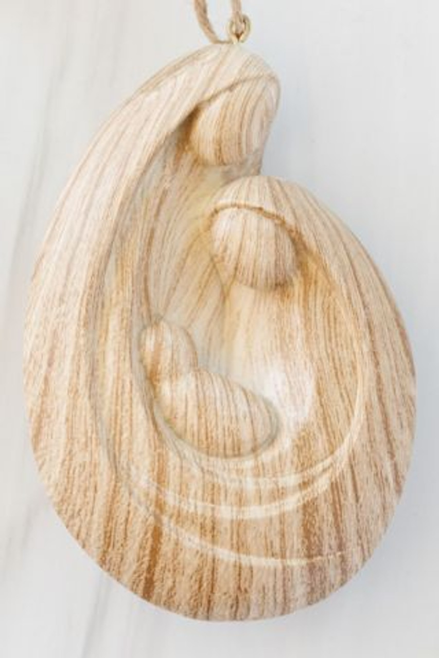 Nativity Holy Family (Wood Ornament)*