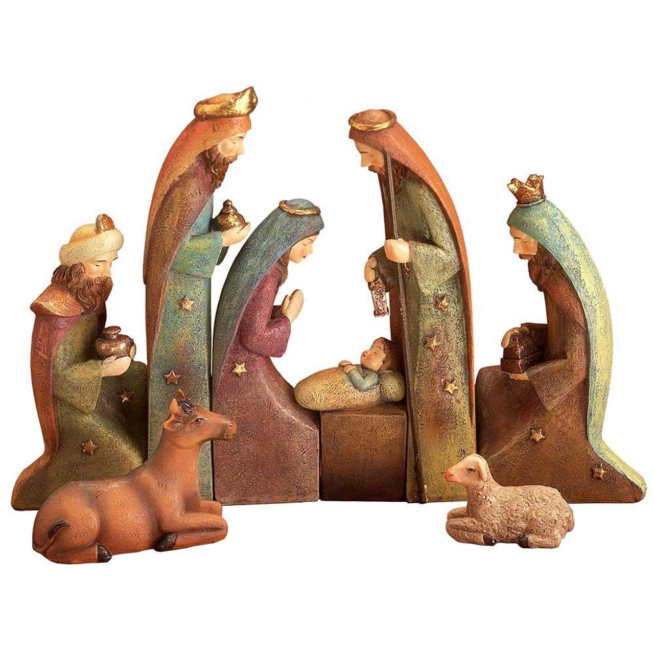 Nesting Nativity Set (8 Piece)