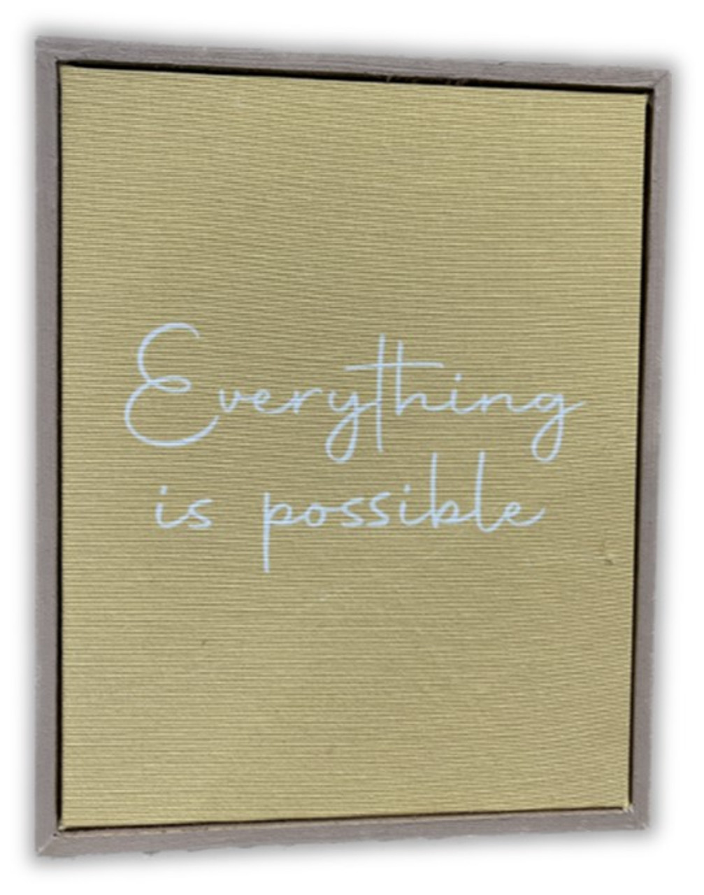 Everything is Possible (Wooden Decor) While supplies last*